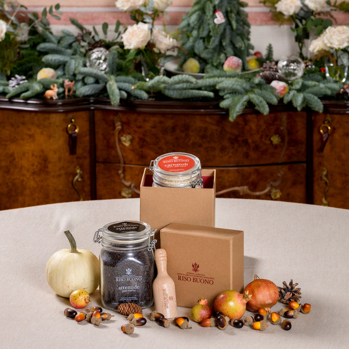 Gift Box 🎁 Riso Buono Artemide Gran Riserva 950 Gr.