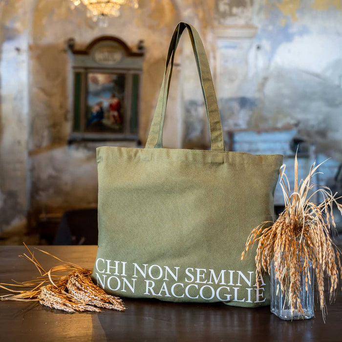 Shopper "Chi non semina non raccoglie"