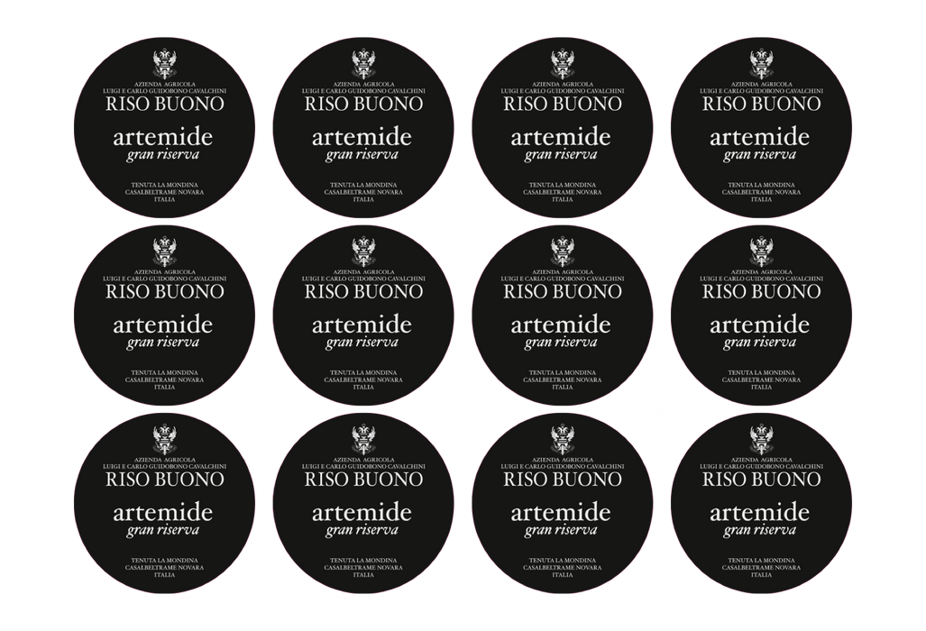 Box 12 Vetro Riso Buono Artemide Gran Riserva 450 Gr.
